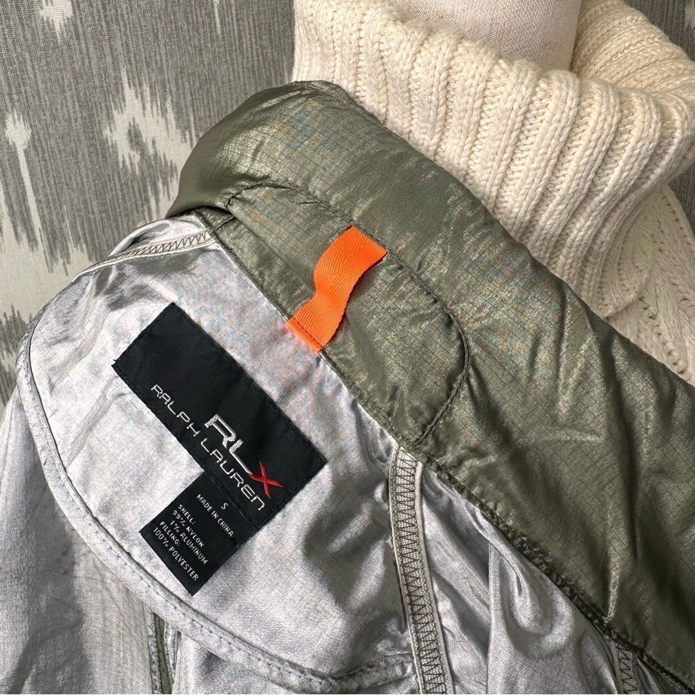 Ralph Lauren RLX Shiny Olive Anorak - Picture 2 of 16